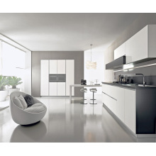 Pole Ikea Style White MDF Lacquer Kitchen Cabinet